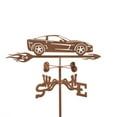 thumbnail image 1 of EZ Vane EZ1015-4S Corvette C6 Car Weathervane with Four Sided Mount, 1 of 1
