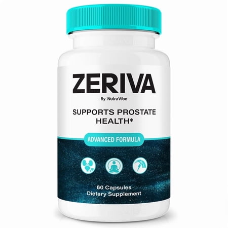 Zeriva Capsules - Official Zeriva Pills For Prostate Heath, All Natural Formula To Support Control, Energy & Overall Well-Being, Review (60 Capsules)