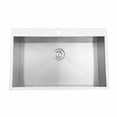 thumbnail image 1 of Overmount 16 Gauge 33 in. Kitchen Sink Single Bowl, 1 of 1