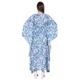 thumbnail image 3 of Moomaya Womens Sleep Kaftan V-Neck Cover Up Long Caftan Maxi Dress, 3 of 7