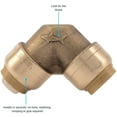 thumbnail image 2 of 1 x 1-In. Pipe Elbow, Lead-Free U260LFA, 2 of 12