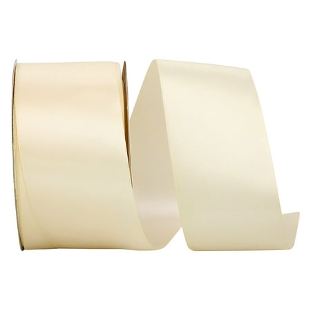 UPC: 0604947226396 | JAM Paper Satin Double Face Cream Polyester Ribbon  1800  x 2.5