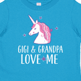 thumbnail image 4 of Inktastic Gigi and Grandpa Love Me Unicorn Grandchild Girls Toddler T-Shirt, 4 of 5