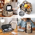 thumbnail image 5 of Jeiento Capybara 17 Inch Kids Backpack Set with Lunch Bag 4-Piece Pencil Case Water Bottle Holder Leopard Print Lightweight Durable Large Capacity for Boys Girls Elementary Middle School, 5 of 7