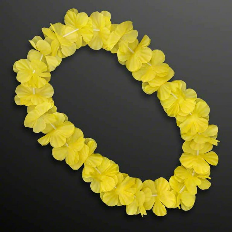 Yellow floral necklace shop