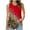 Red tank tops, variant on Wycnly Tank Top for Women Summer Tops for Women 2025 Lightweight Loose Fit Pleated Hem Tunic Blouses Casual Leopard Print Sleeveless Shirt Girls Sleeveless Shirt