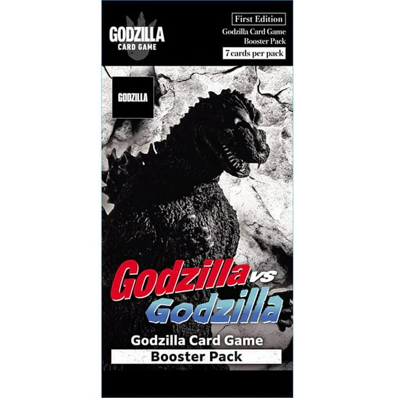 Trading Card Game Godzilla Vs Godzilla Set 1 Booster Pack (7 Cards)