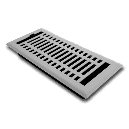 

Steel Modern Vent Cover - White