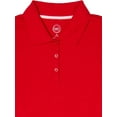 thumbnail image 5 of Wonder Nation Juniors' School Uniform Polo Shirt with Short Sleeves, 5 of 6