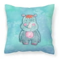thumbnail image 1 of Carolines Treasures BB7381PW1818 Rhinoceros Watercolor Fabric Decorative Pillow, 1 of 1