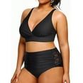 thumbnail image 4 of Rivelino Womens Plus Size Bikini Swimsuits High Waisted Two Piece Bathing Suits, 4 of 9