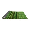 thumbnail image 2 of Ahgly Company Indoor Square Abstract Green Modern Area Rugs, 6' Square, 2 of 4