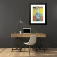 thumbnail image 4 of Candido Aragonez de Faria 18x24 Black Modern Framed Museum Art Print Titled - Oreste Et Ricarda Fiochi (1905), 4 of 5