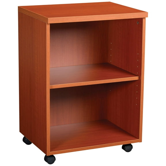 Global Industrial Storage Cabinet, 20"W x 16"D x 28.5"H, Cherry