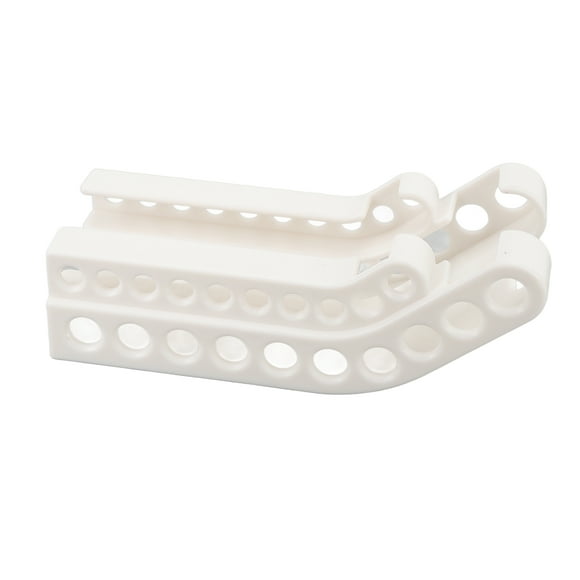 1 Soporte de Batería para Montaje en Pared, PlásStico, 14 x 6 cm y 75 g, Estante para Batería Montado en la Pared, Organizador de Batería Premium para Fácil Acceso y