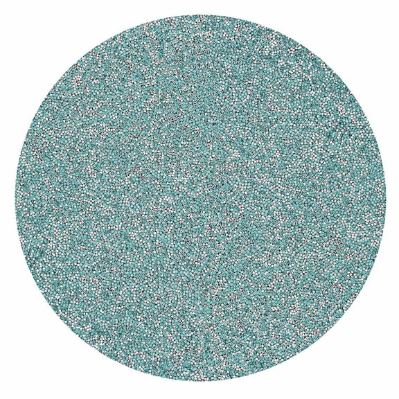 Luminous Round Placemat - Aqua