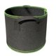 thumbnail image 1 of Juego de 3 bolsas no tejidas bolsa de plantación bolsa de jardín con asa de cinturón ventilada, negro TUNC Sencillez, 1 of 5