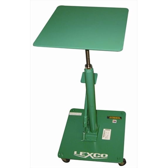 Wesco 492228 Foot Operated Hydraulic Lift Table 300 Lb - 34 inch Raised Height