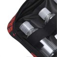 thumbnail image 1 of 6 Pcs Mini Clear Portable Spice Jars with Storage Bag for Kitchen Camping Travel, 1 of 1