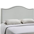 thumbnail image 3 of Modway Curl Full Nailhead Upholstered Headboard in Sky Gray, 3 of 9