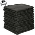 thumbnail image 2 of ZENSTYLE 12 Pack Moving Blankets 80" x 72" Pro Economy Black Shipping Furniture Pads, 2 of 6