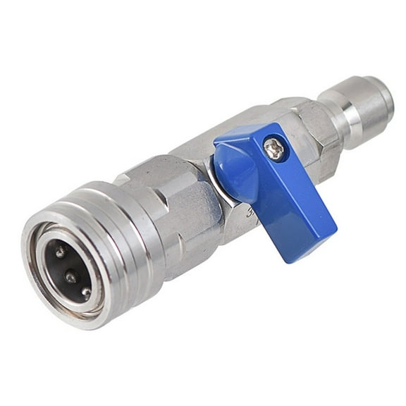 High Pressure 3/8 Quick Connect Stainless Steel Ball Valve Kit for Power Washers