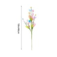 thumbnail image 3 of yulier Easter Decorations Easter Berry Picks with Artificial Flowers, Easter Eggs, Bunny, Butterflies - Spring Easter Party Home Decor, 3 of 6