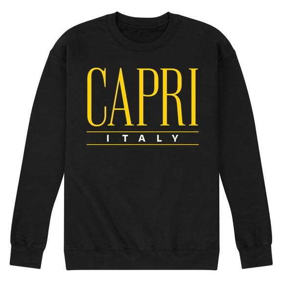 Instant Message - Capri Italy - Men's Crew Fleece Sweatshirt