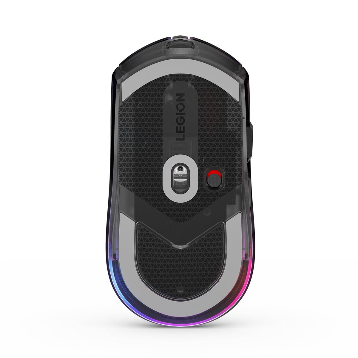 Lenovo Legion M410 Wireless RGB Gaming Mouse, Transparent Black