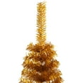 thumbnail image 5 of vidaXL Christmas Tree Decoration Artificial Half-Circle Tree with Stand PVC, 5 of 7