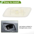 thumbnail image 7 of Front Right Side Bumper Headlight Washer Nozzle Cover Cap for Toyota Prado 2012-2015 Unpainted Bumper Trim Nozzle Cover 1 Pc, 7 of 7