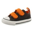 thumbnail image 5 of Converse Ct V2 Ox Infant/Toddler Shoes Size 9, Color: Grey/Orange, 5 of 5