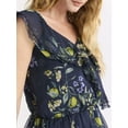 thumbnail image 4 of Time and Tru Women’s Ruffle Wrap Tank Top, XS-XXXL, 4 of 5