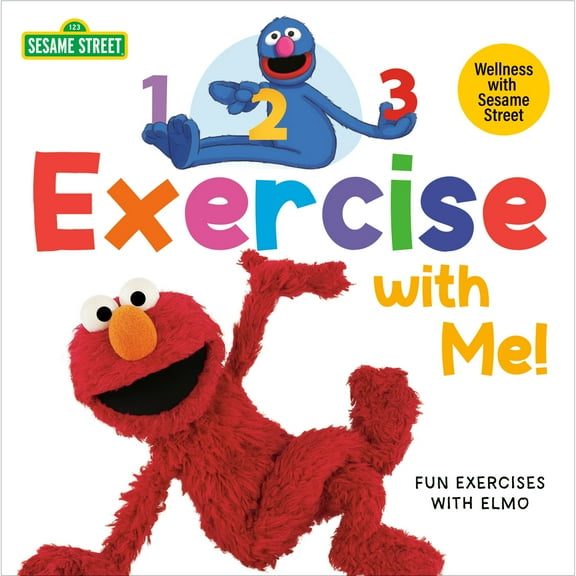 Pre-Owned 1, 2, 3, Exercise with Me! Fun Exercises with Elmo (Sesame Street) (Board book) 0593563808 9780593563809