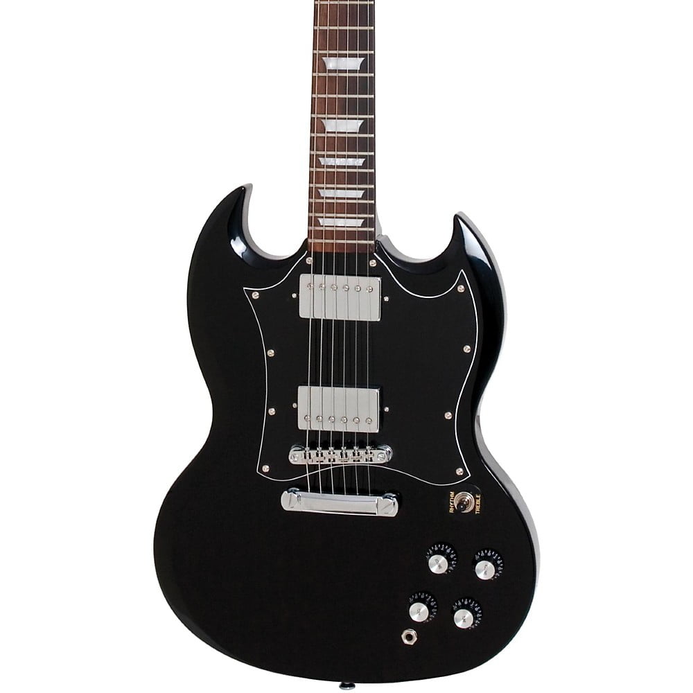 Epiphone limited-edition 1966 g-400 pro electric guitar ebony