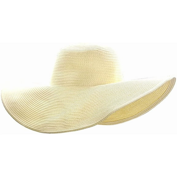 YooGuoGuo Women Floppy Derby Hat Wide Large Brim Beach Straw Sun Cap