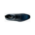 thumbnail image 4 of Stacy Adams Henry Cap Toe Lace Up Boot Leather Navy 25718-410, 4 of 7