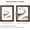 Rustic Brown, variant on 5x7 Picture Frames Wood Brown 4 Packs for Tabletop Display Wall Mount, Display Pictures 5x7 with Mat or 6x8 Without Mat