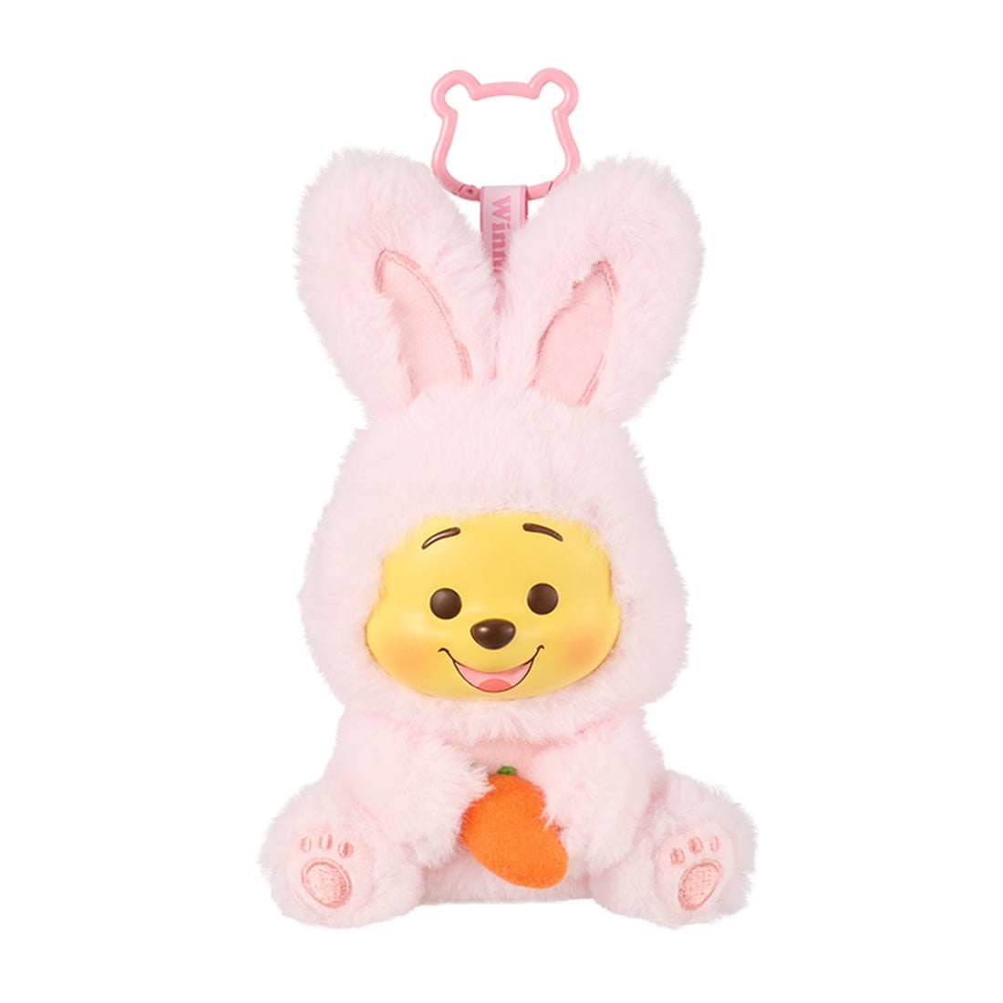 MINISO Disney Winnie the Pooh Naughty Party Blind Box, Vinyl Plush Pendant Collectible Toy, Random One Piece