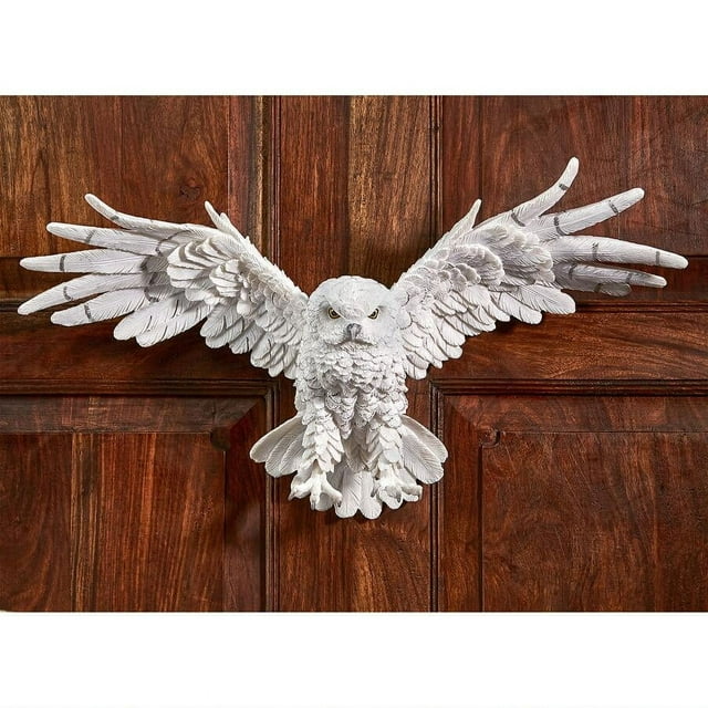 Design Toscano JQ9623 Mystical Spirit Owl Wall Sculpture, Full Color