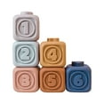 thumbnail image 2 of Juego De Rompecabezas De Bloques De Equilibrio Apilable, Regalo Para El Aula Para Niños Pequeños, Juguetes , 6 Uds., 2 of 8
