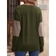 thumbnail image 5 of Blusas Elegantes e Informales para Mujer, con Bloques de Color, de Larga y Cuello en V, para Otoño. Verde XXL, 5 of 6