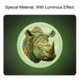 thumbnail image 2 of Rhino Fluorescent Drawer Pulls with Screws: Round 4-Pack Glow-in-the-Dark Knobs for Cabinets, Wardrobes, and Dressers - Furniture Decor with Door Knobs, Drawer Handles, 2 of 6