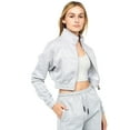 thumbnail image 3 of Crosshatch Womens Milwalk Zippé à Capuche, 3 of 4