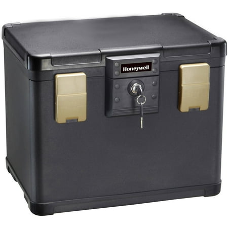 Honeywell 0.6 cu. ft. Waterproof 30-Minute Fire Chest with Key Lock, 1106