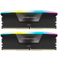 thumbnail image 1 of Memoria RAM DDR5 64GB 5200MT/s CORSAIR VENGEANCE RGB 2x32GB Negro, 1 of 6