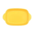 thumbnail image 1 of Plato Para Hornear De Cerámica Adecuado Para Horno Microondas Vajilla Herramienta De Cocina Amarillo Sunnimix Placa para hornear, 1 of 8