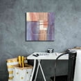 thumbnail image 4 of Epic Graffiti 'Passage II Blush Purple' by Mike Schick, Giclee Canvas Wall Art, 18"x18", 4 of 6