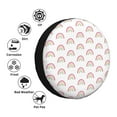 thumbnail image 4 of Fotbe Rainbow Funda de Llanta de Repuesto con Estampado, Engrosada, Ajuste Universal para Jeep, Remolque, RV, SUV, Camión-15 inch, 4 of 6