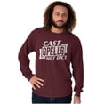 thumbnail image 5 of Cast Spells Not Dice Dragon Gamer Long Sleeve TShirt Men Women Brisco Brands S, 5 of 6
